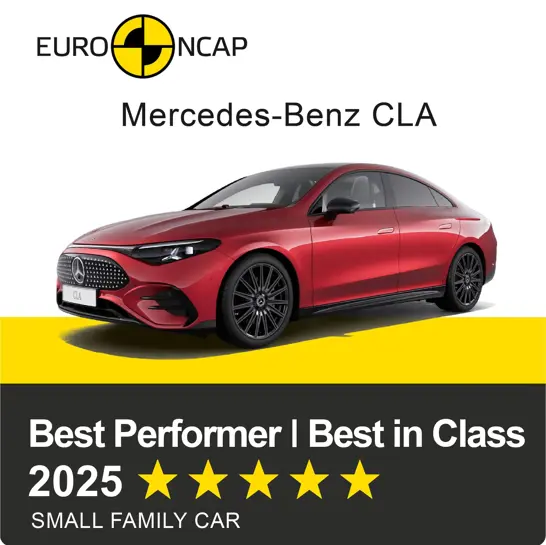 Mercedesl CLA Elettrica Crash Test 10 Mercedesl CLA Elettrica Crash Test 10