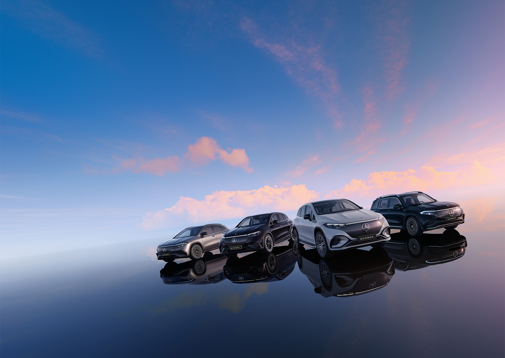 Merbag Mercedes Eq Modelle Range 1694X1200