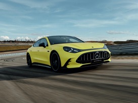 Nuova AMG GT 4 Porte elettrica. Banner (1)