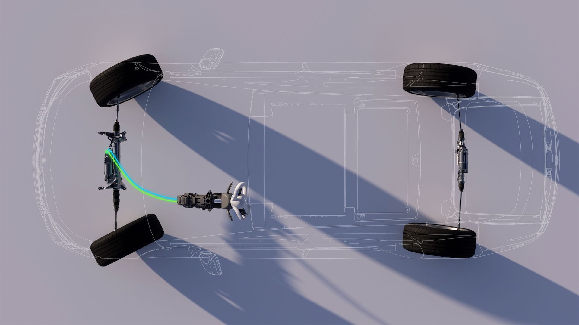 Mercedes Benz Rear Axle Steering 6