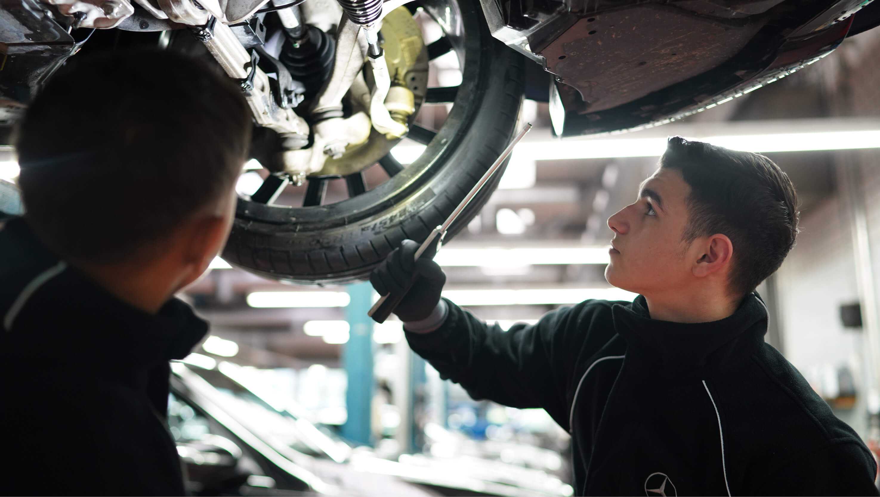 Mercedes Benz Werkstatt