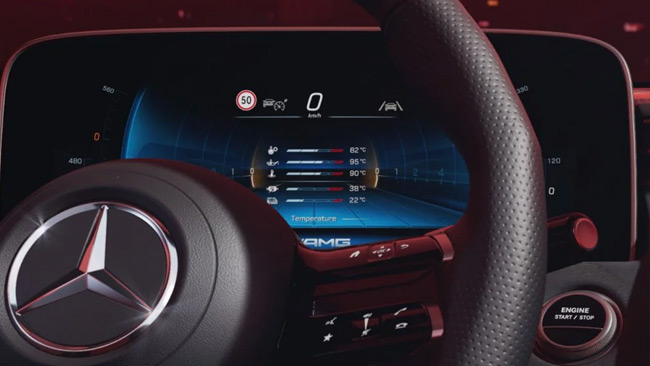 Mercedes AMG Classe E Station Wagonstrumentazione