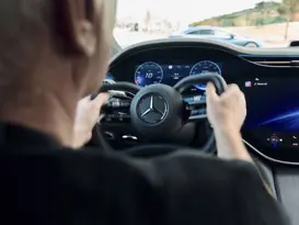 Mercedes-Benz EQS: lo Steer-by-Wire è realtà Steer By Wire Mercedes Eqs 4