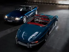 Mercedes-Benz SL: una dinastia amica del vento Mercedes Benz SL Storia Merbag 2