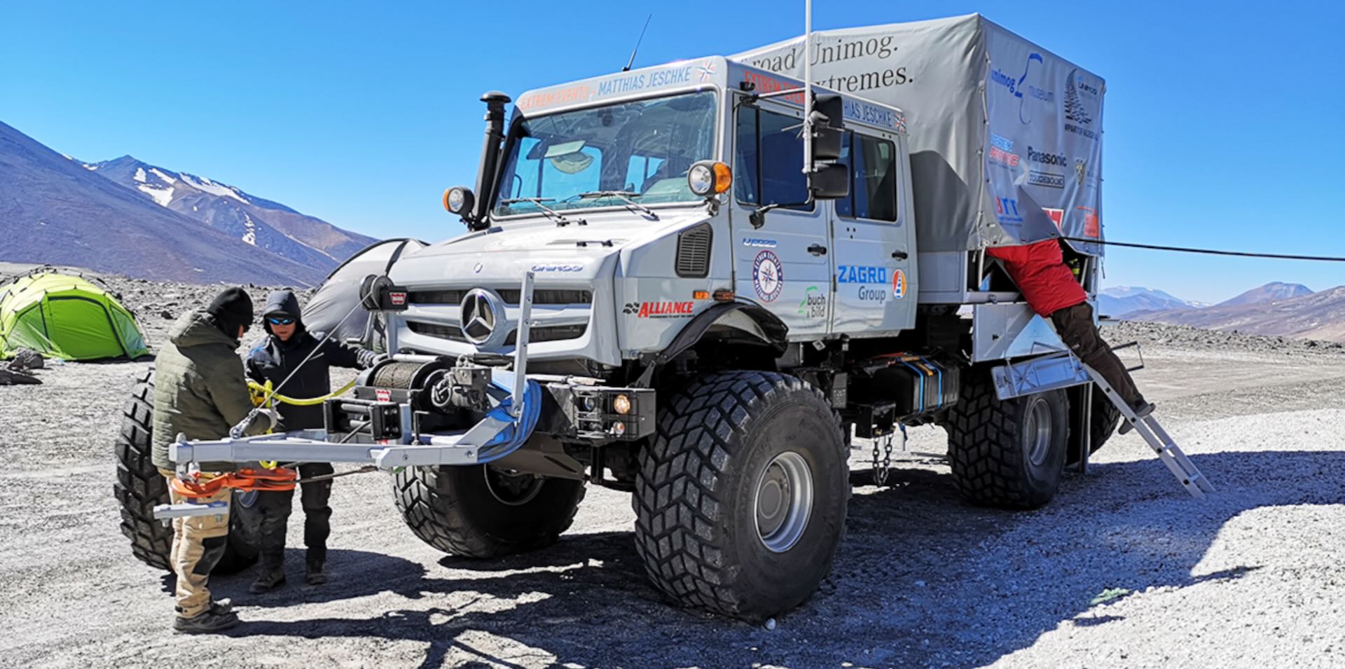 Mercedes Benz Unimog Ojos Del Salado 6