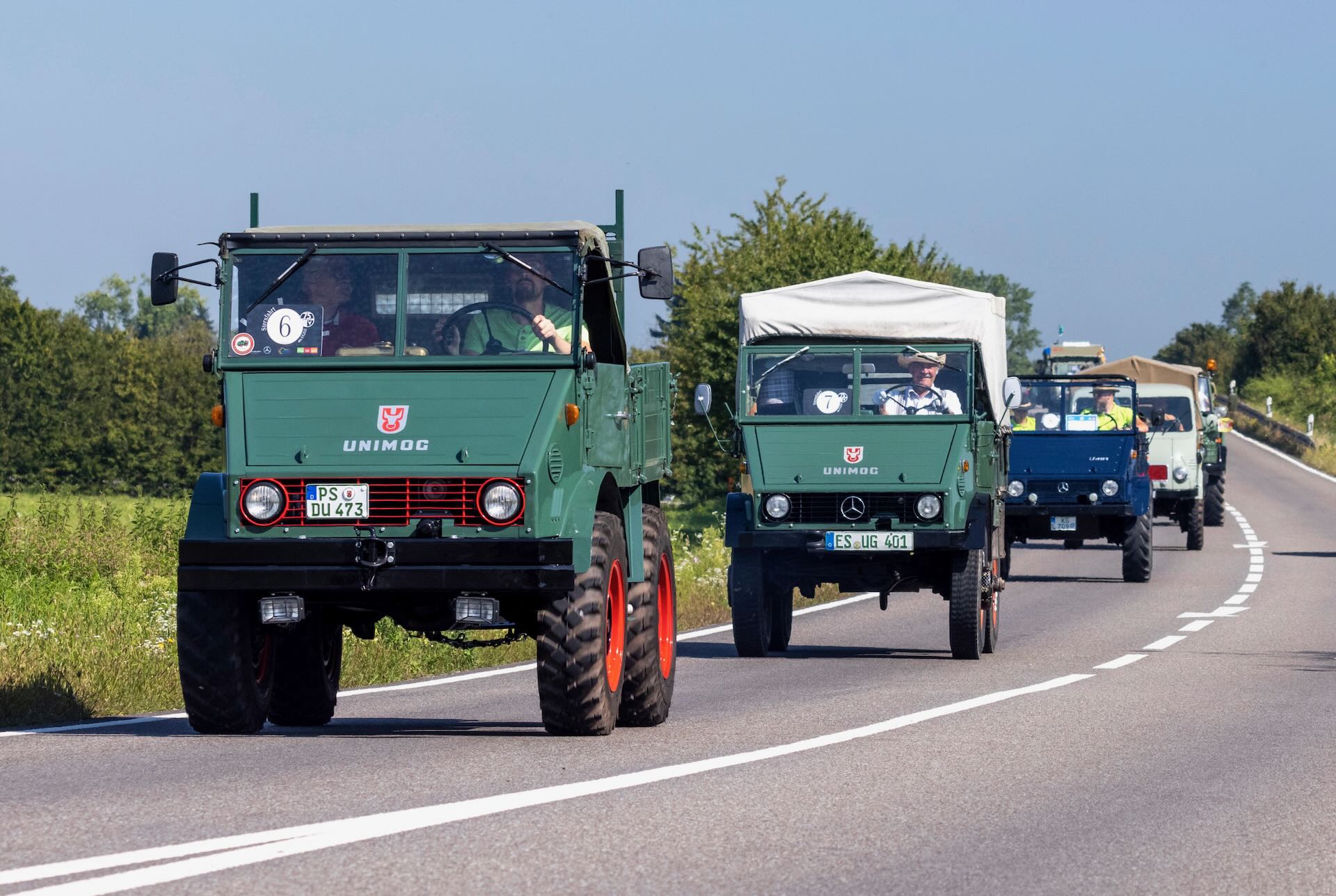 80 Anni Mercedes Benz Unimog 6