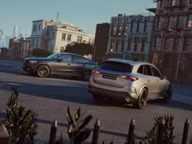 Nuovo Mercedes-AMG GLC 53 4MATIC+ Teaser Copia Con Targa